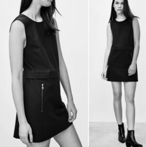 Wilfred VERONE checkered mini shift dress